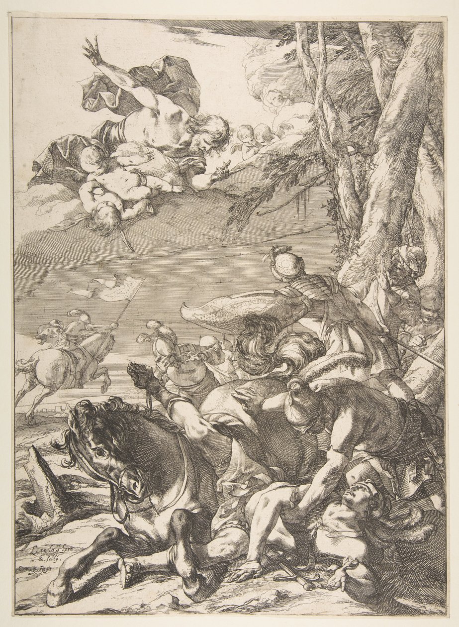 Aziz Paul Dönüşüm, yaklaşık. 1637. by Laurent de la Hyre