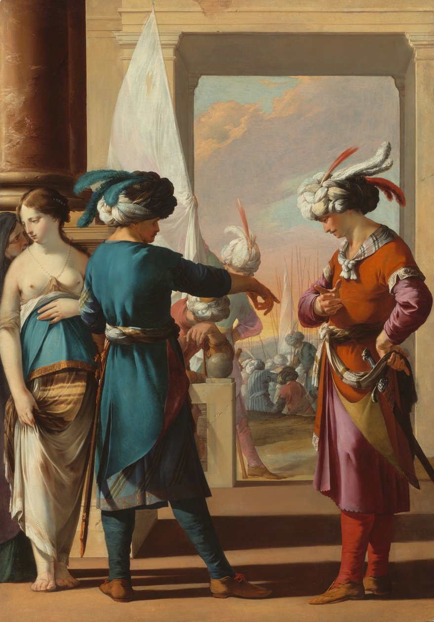 Panthea, Cyrus ve Araspas, 163134. by Laurent de la Hyre