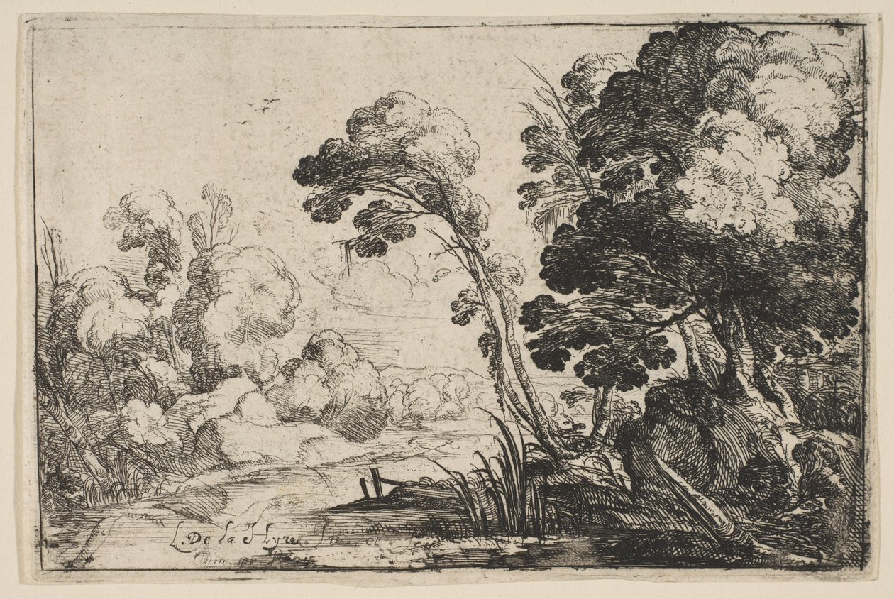 Ormanda Nehir. by Laurent de la Hyre