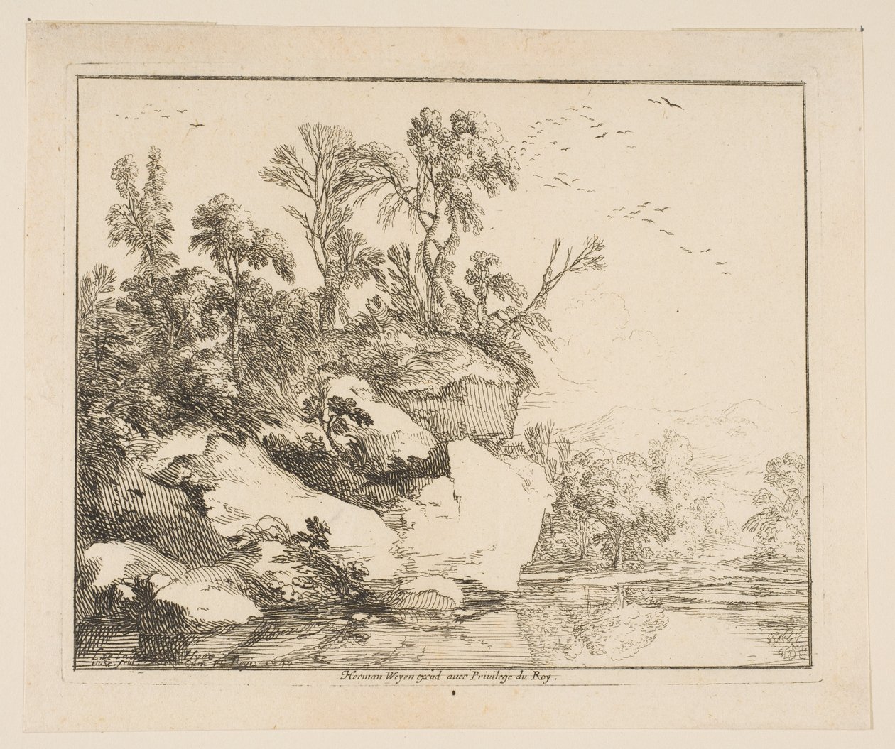 Kapalı Kayalar, 1640. by Laurent de la Hyre