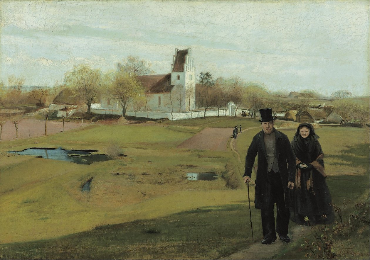 Mogenstrup Kilisesi by Laurits Andersen Ring