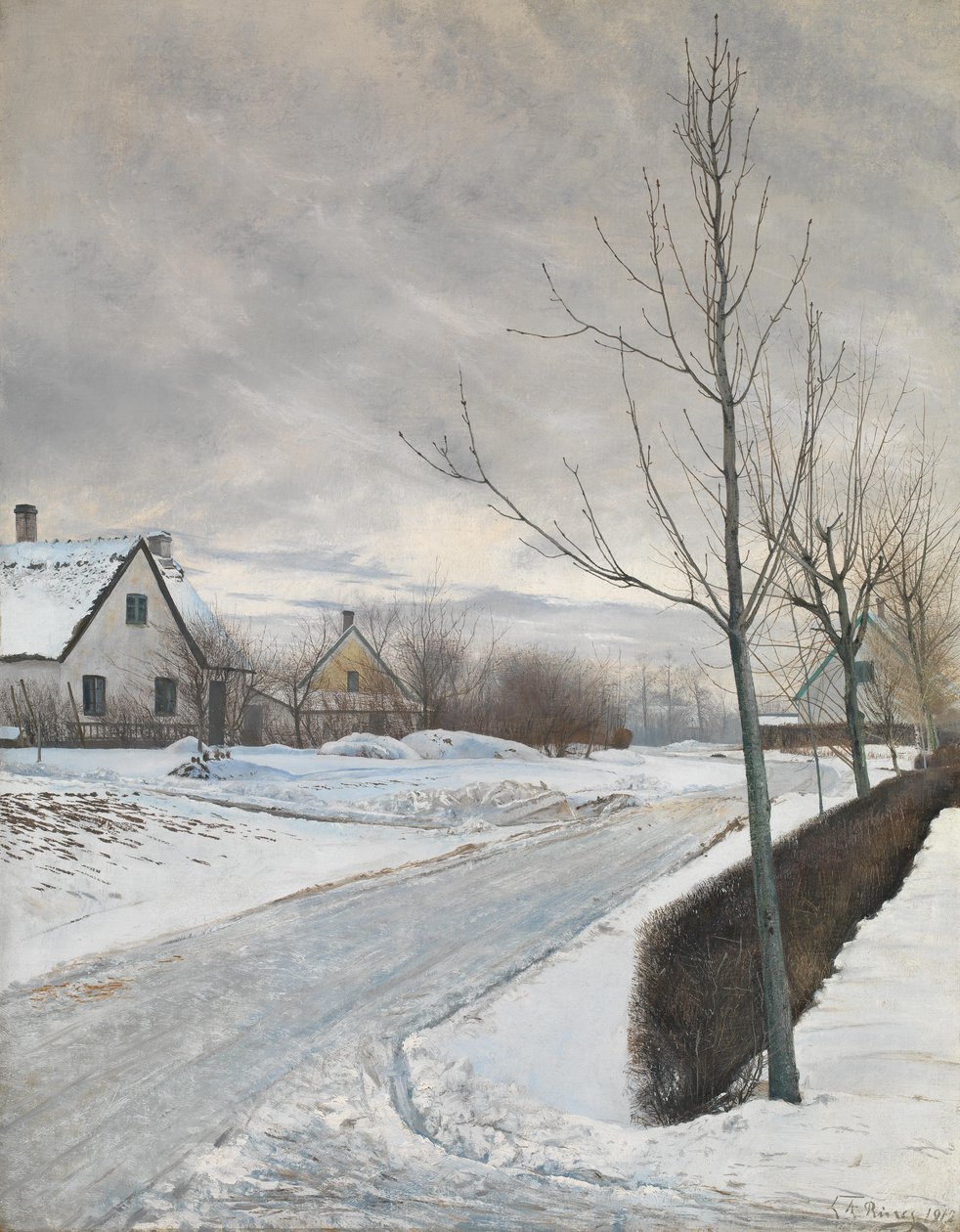Kış günü by Laurits Andersen Ring