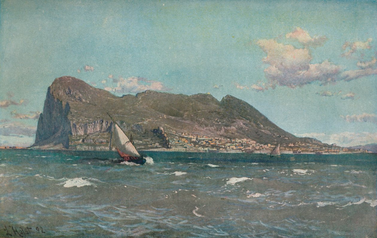 Cebelitarık, c1903-1904 by Laurits Bernard Holst