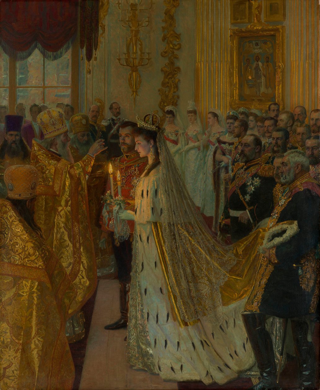 Çar II. Nicholas ile Hessen-Darmstadt Prensesi Alix