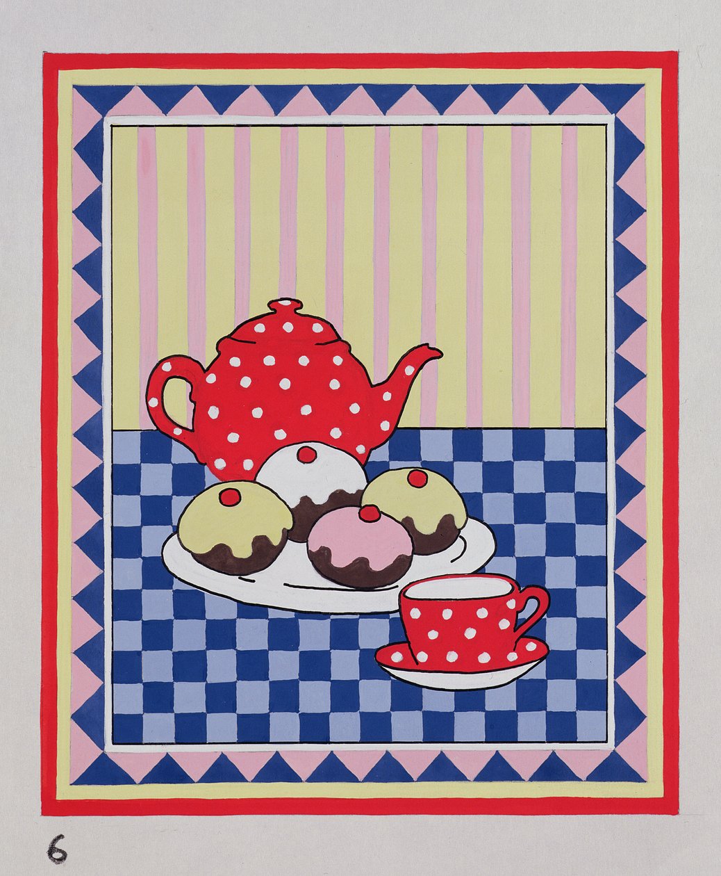 Çay zamanı by Lavinia Hamer