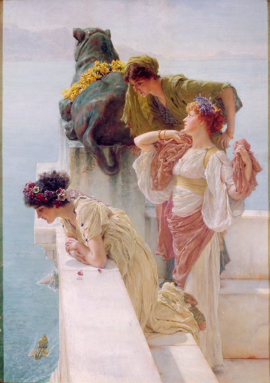 Bir Vantage Sikkesi, 1895 by Lawrence Alma Tadema