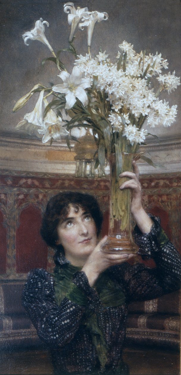 Bir Ateşkes Bayrağı, 1900 (ayrıca bkz. 198353) by Lawrence Alma Tadema