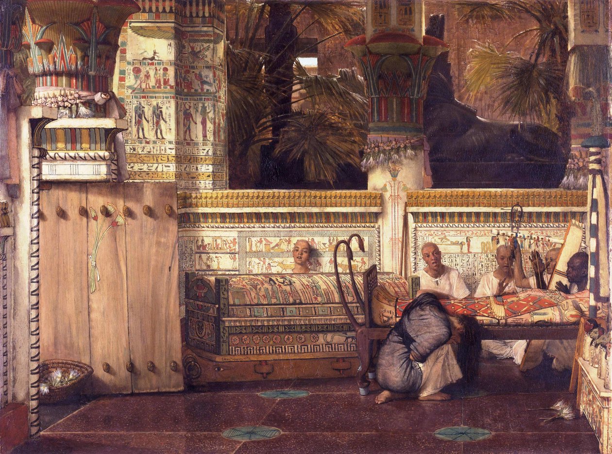 Mısırlı Dul by Lawrence Alma Tadema