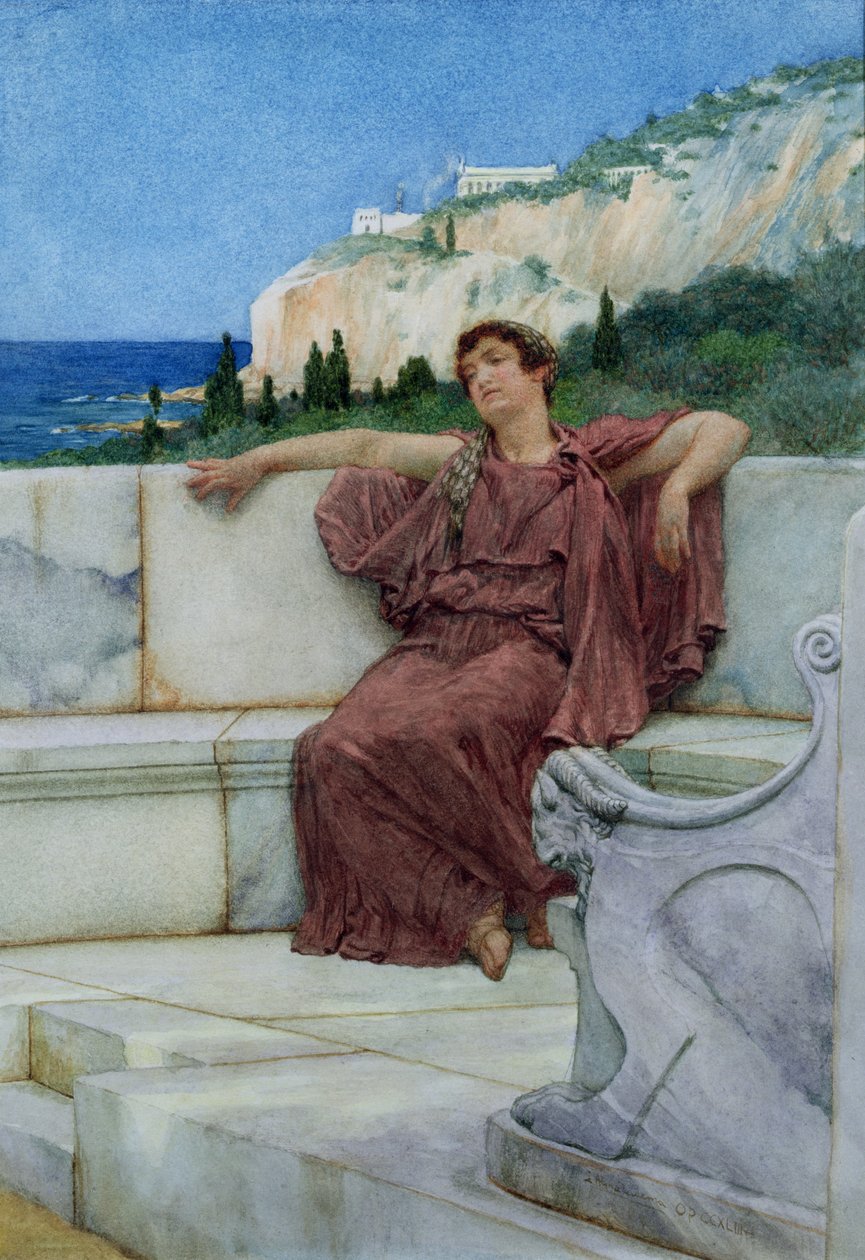 Dolce Uzak Niente, by Lawrence Alma Tadema