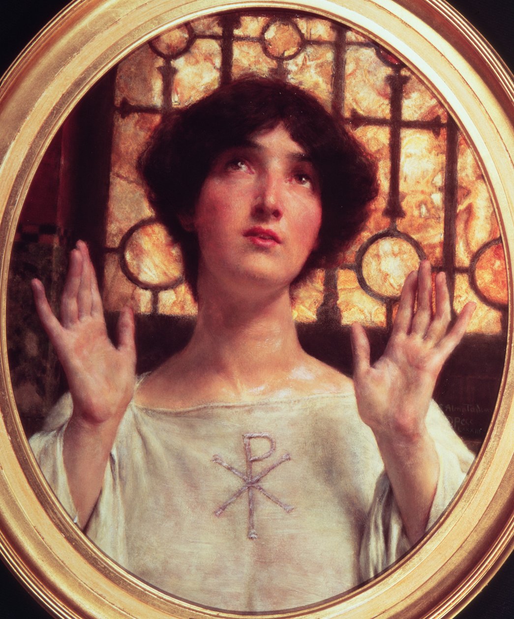 Orantı, 1907 by Lawrence Alma Tadema