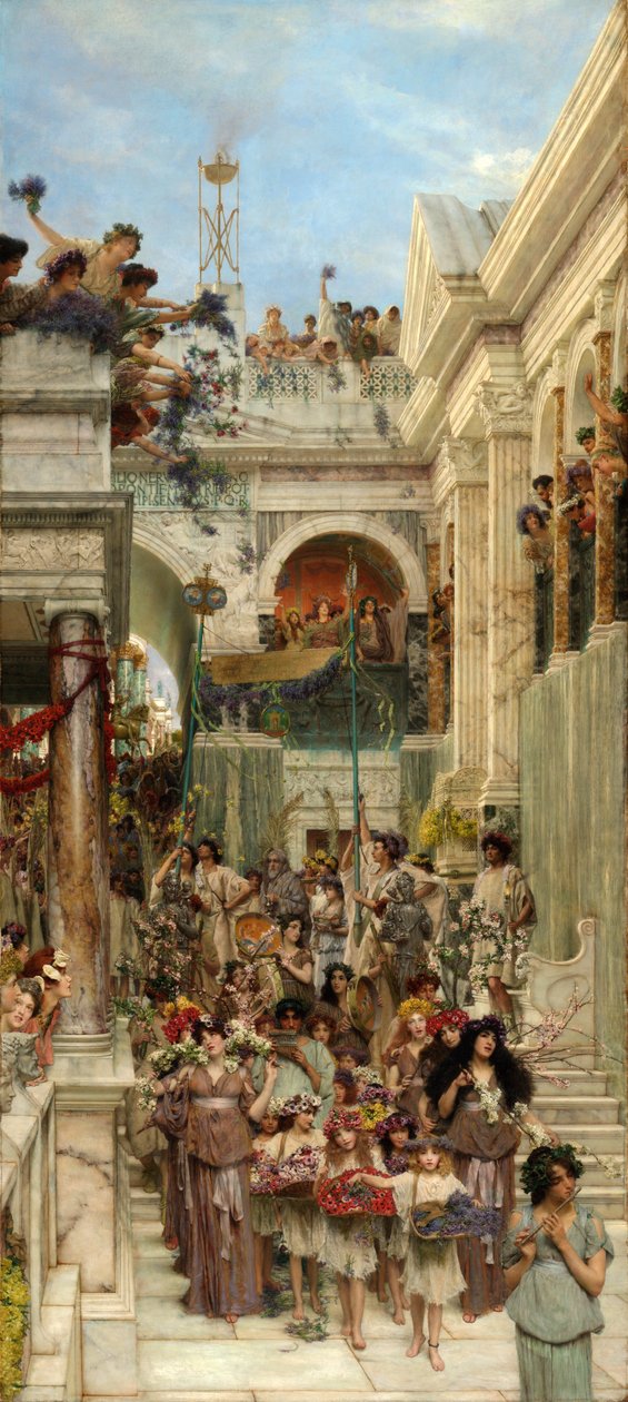 Bahar by Lawrence Alma Tadema
