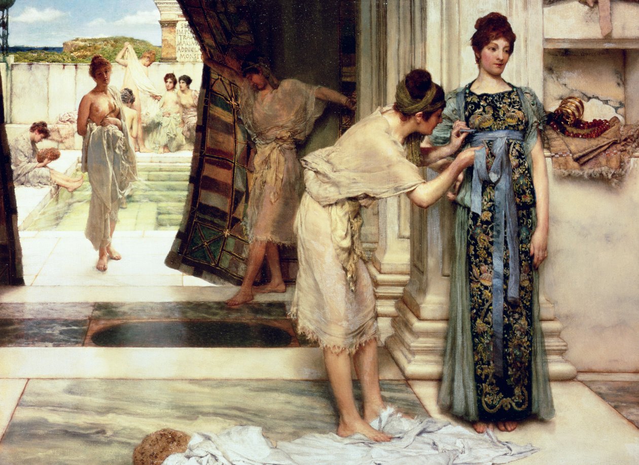 Frigidarium, 1890 by Lawrence Alma Tadema