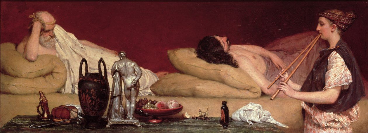 Siesta, 1868 by Lawrence Alma Tadema