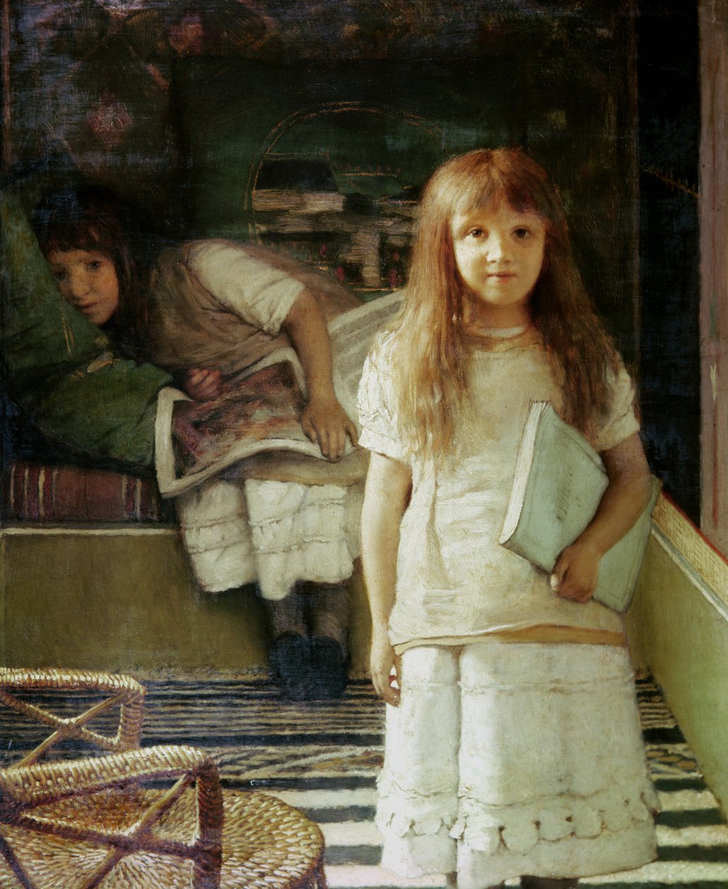 Burası bizim Köşemiz, 1873 by Lawrence Alma Tadema
