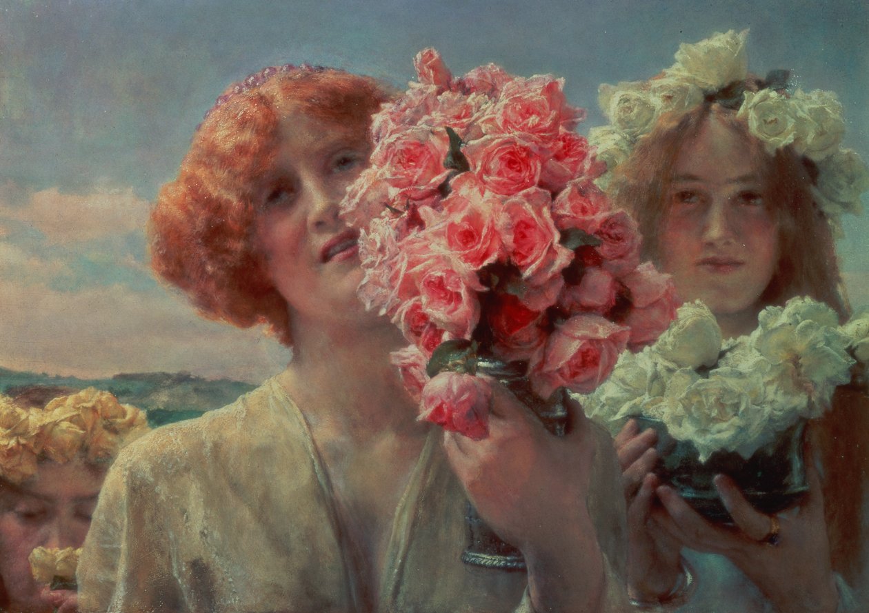 Summer Offering, 1911  by Lawrence Alma Tadema