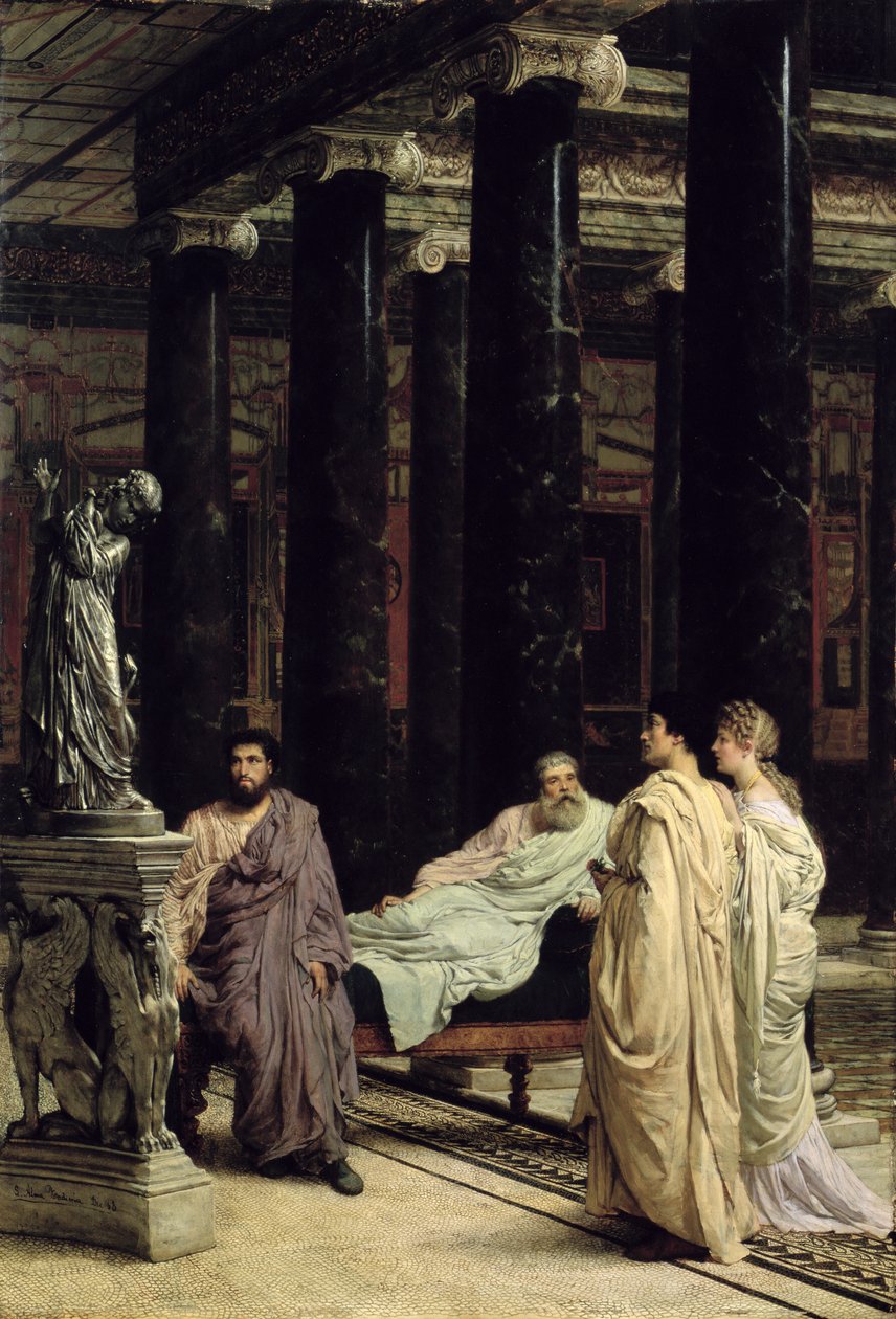 Sanat Aşığı by Lawrence Alma Tadema