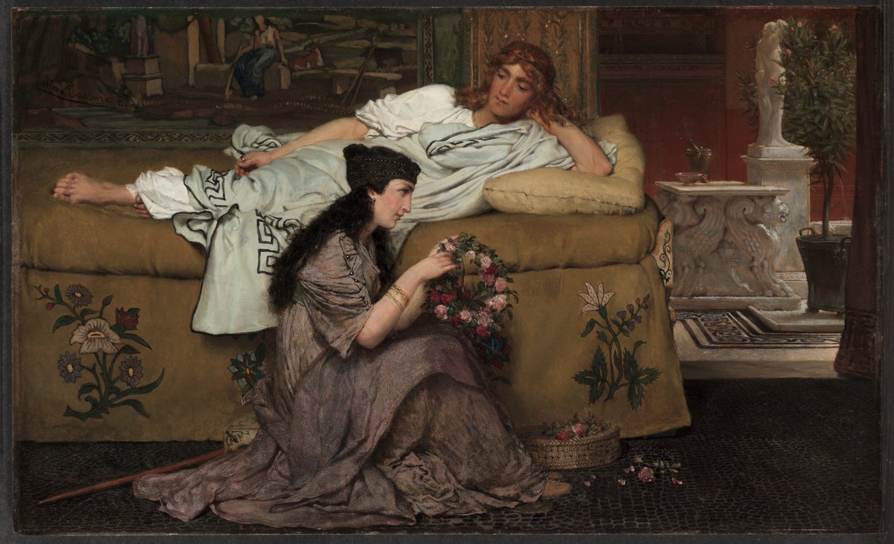 Glaucus ve Nydia by Lawrence Alma Tadema