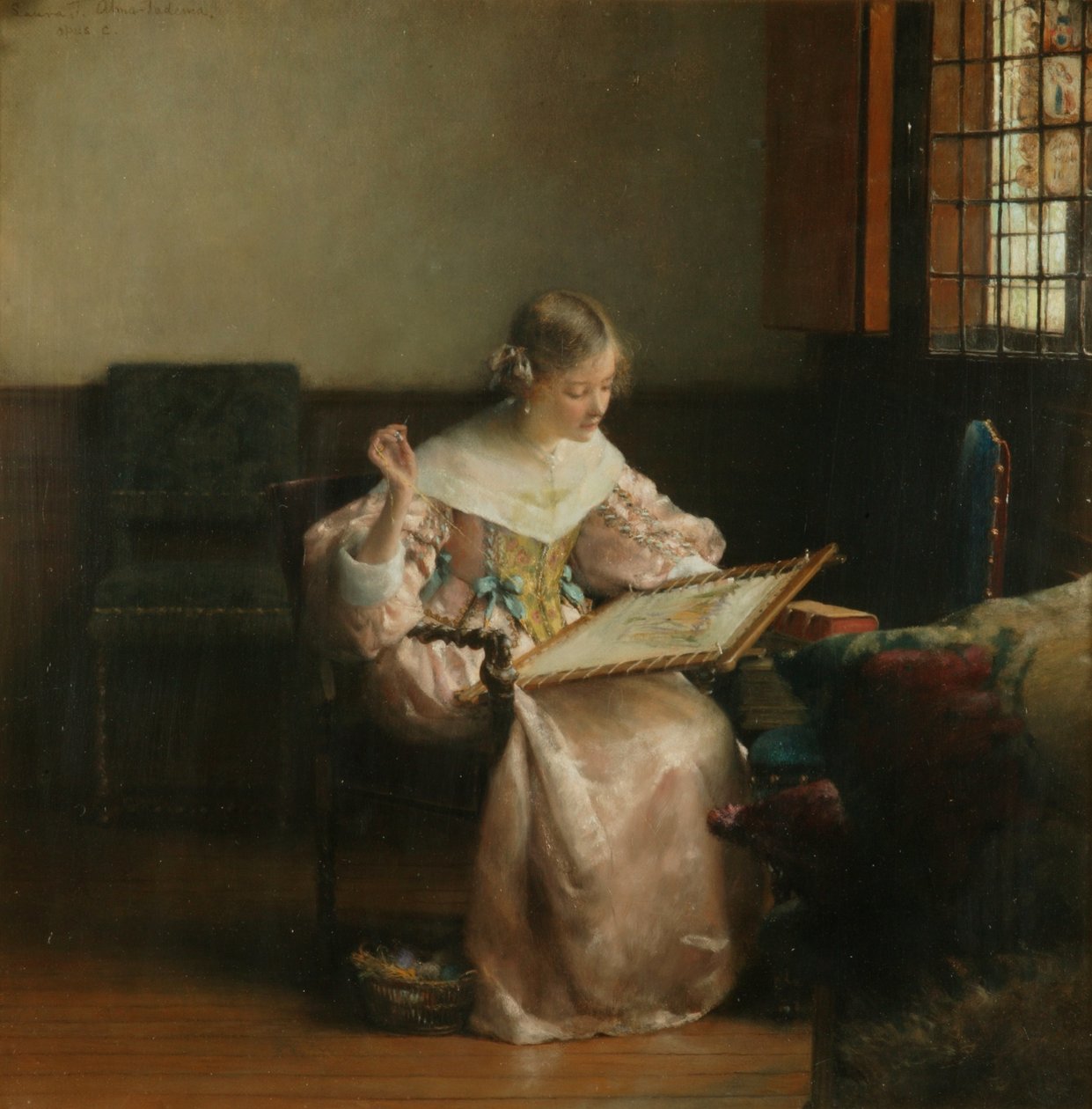 tatlı endüstrisi by Lawrence Alma Tadema