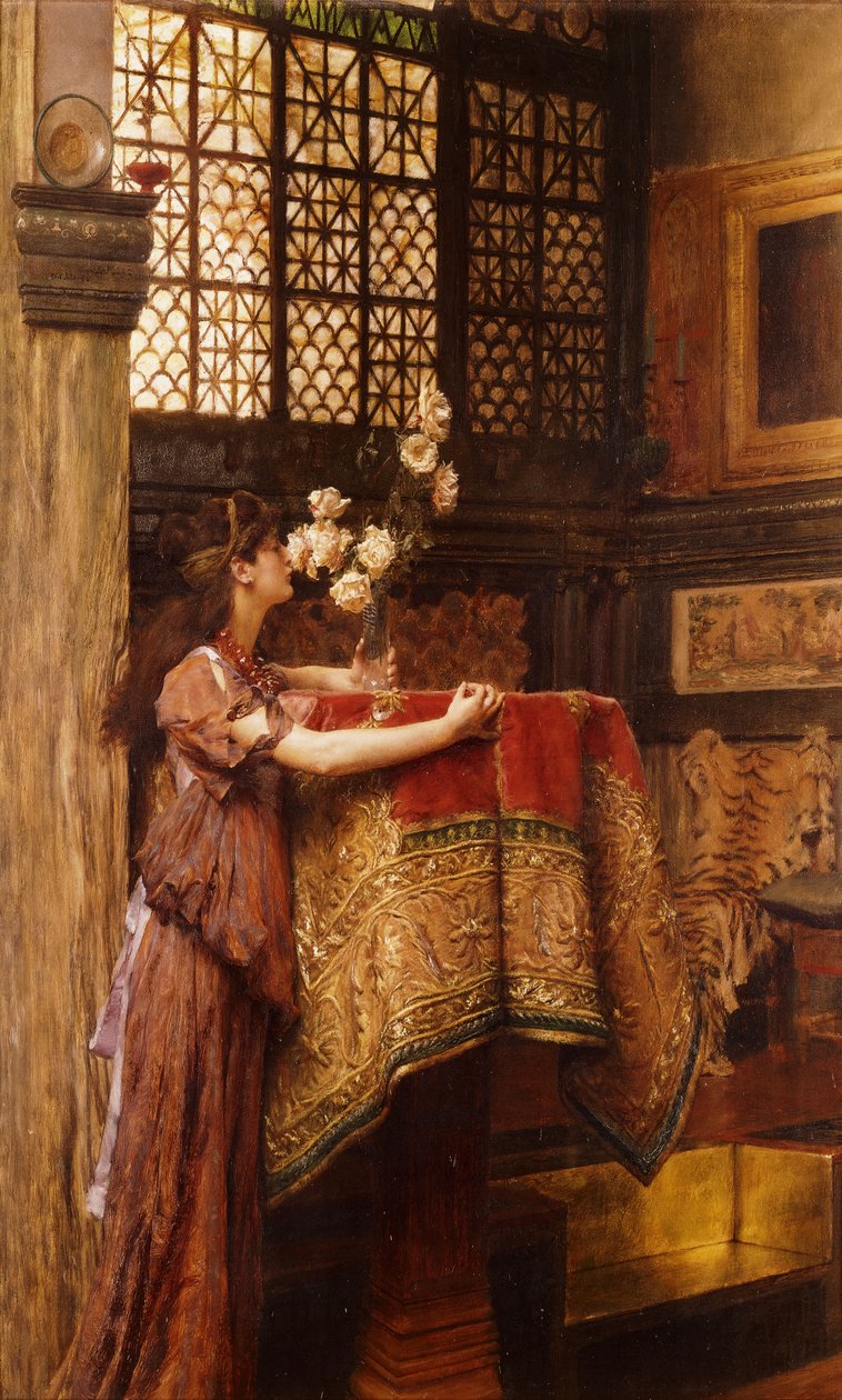 Stüdyomdan Bir Köşe, 1893 by Lawrence Alma Tadema