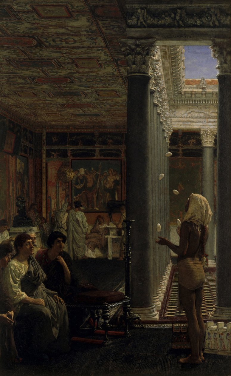 Bir hokkabaz, 1870 by Lawrence Alma Tadema