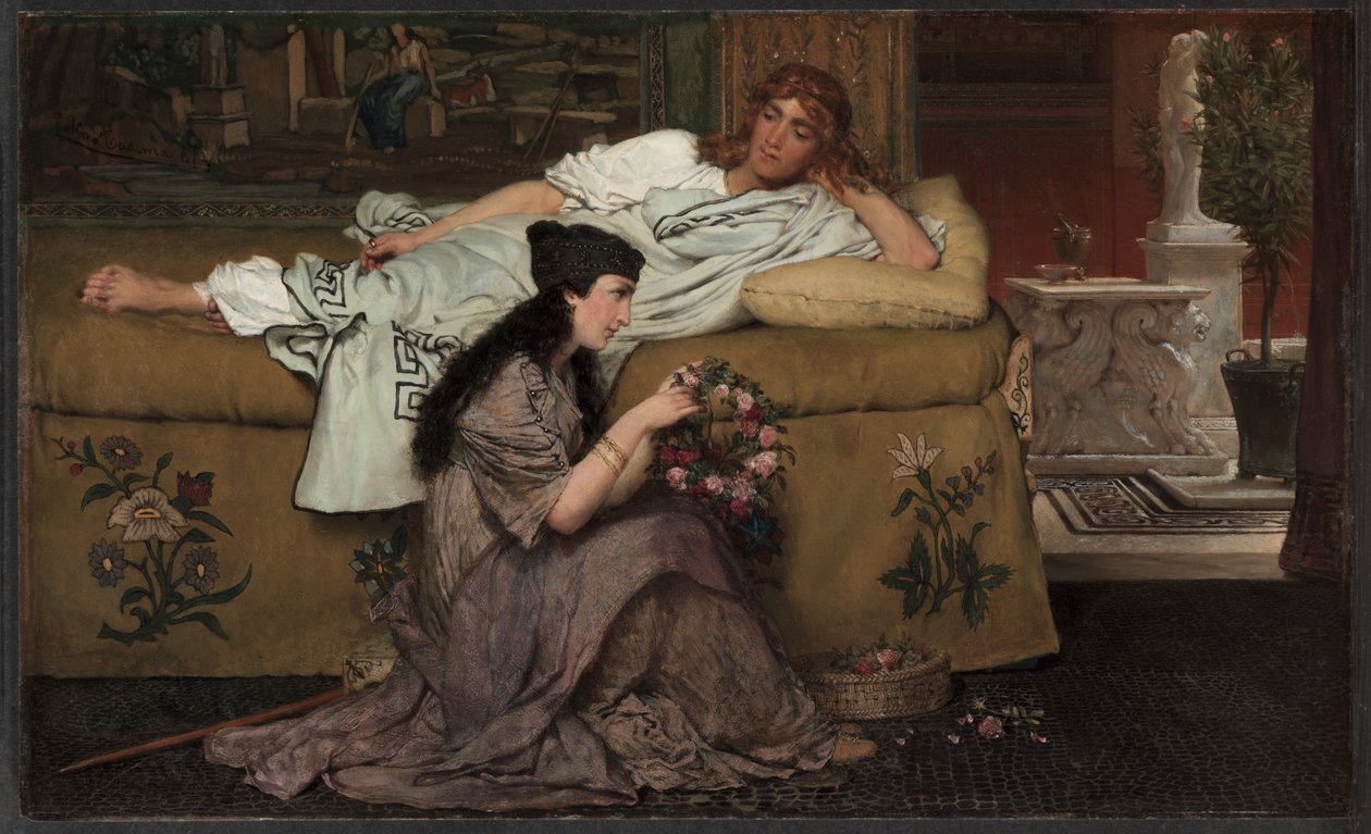 Glaucus ve Nydia by Lawrence Alma Tadema
