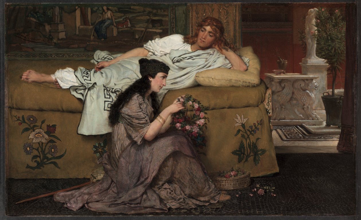 Glaucus ve Nydia by Lawrence Alma Tadema