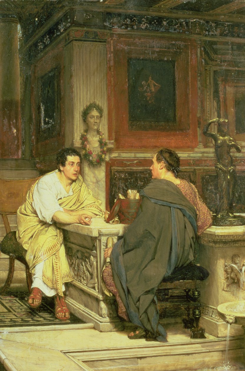 Söylem; sohbet by Lawrence Alma Tadema