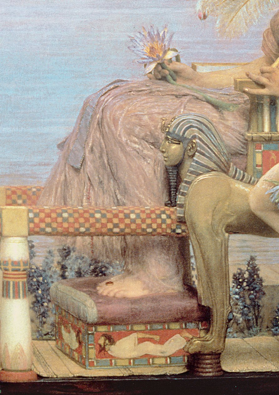 Firavun'un Kızının Musa'yı Bulması by Lawrence Alma Tadema