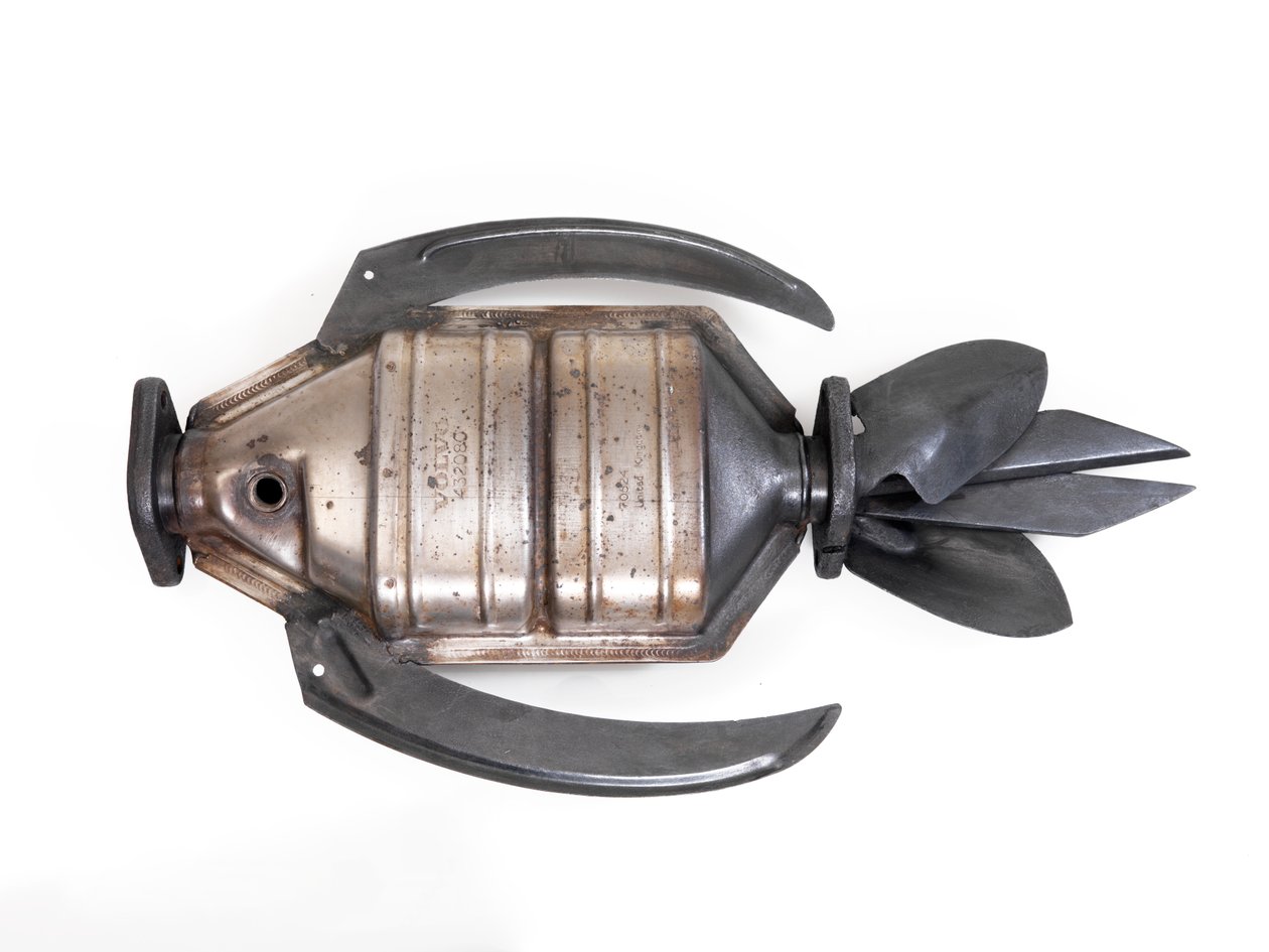 Burbot, 2005 (metal) by Lawrie Simonson
