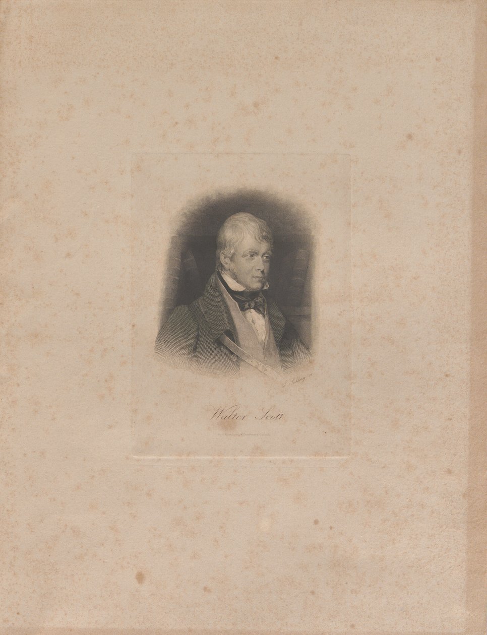 Tarihsel romancı ve şair Sir Walter Scott
