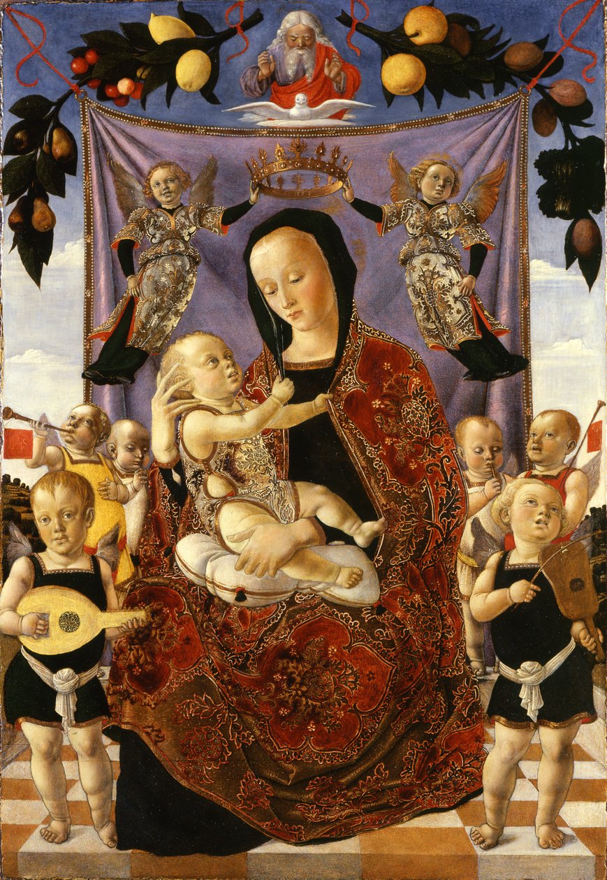 Alçakgönüllü Madonna by Lazzaro Bastiani