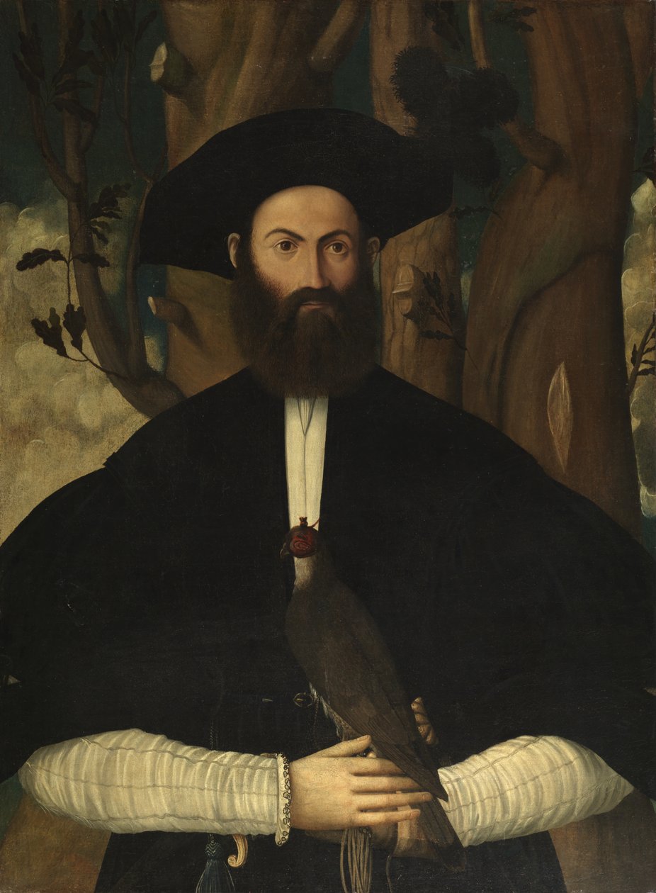 Şahinli Sakallı Adam, c.1500 by Lazzaro Bastiani