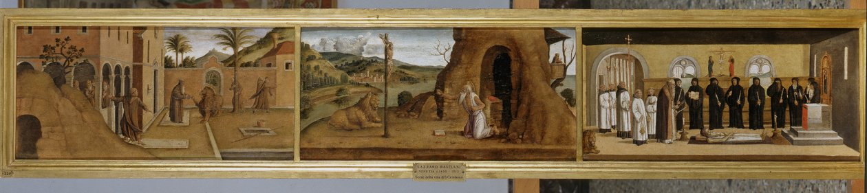 Aziz Jerome Hikayeleri, c.1485 by Lazzaro Bastiani