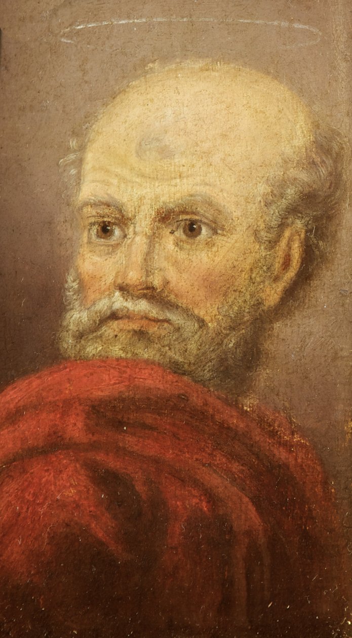 Bir Havari, c.1775-1800 (panelde yağlı boya) by Le Jeune