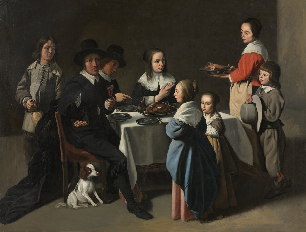 Aile Yemeği by Le Nain family