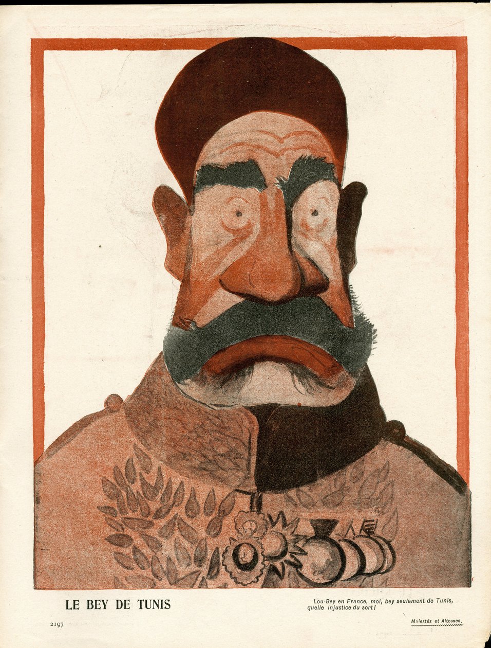 Tereyağı Tabağı, 130 numara, Satirik renkli by Leal de Camara