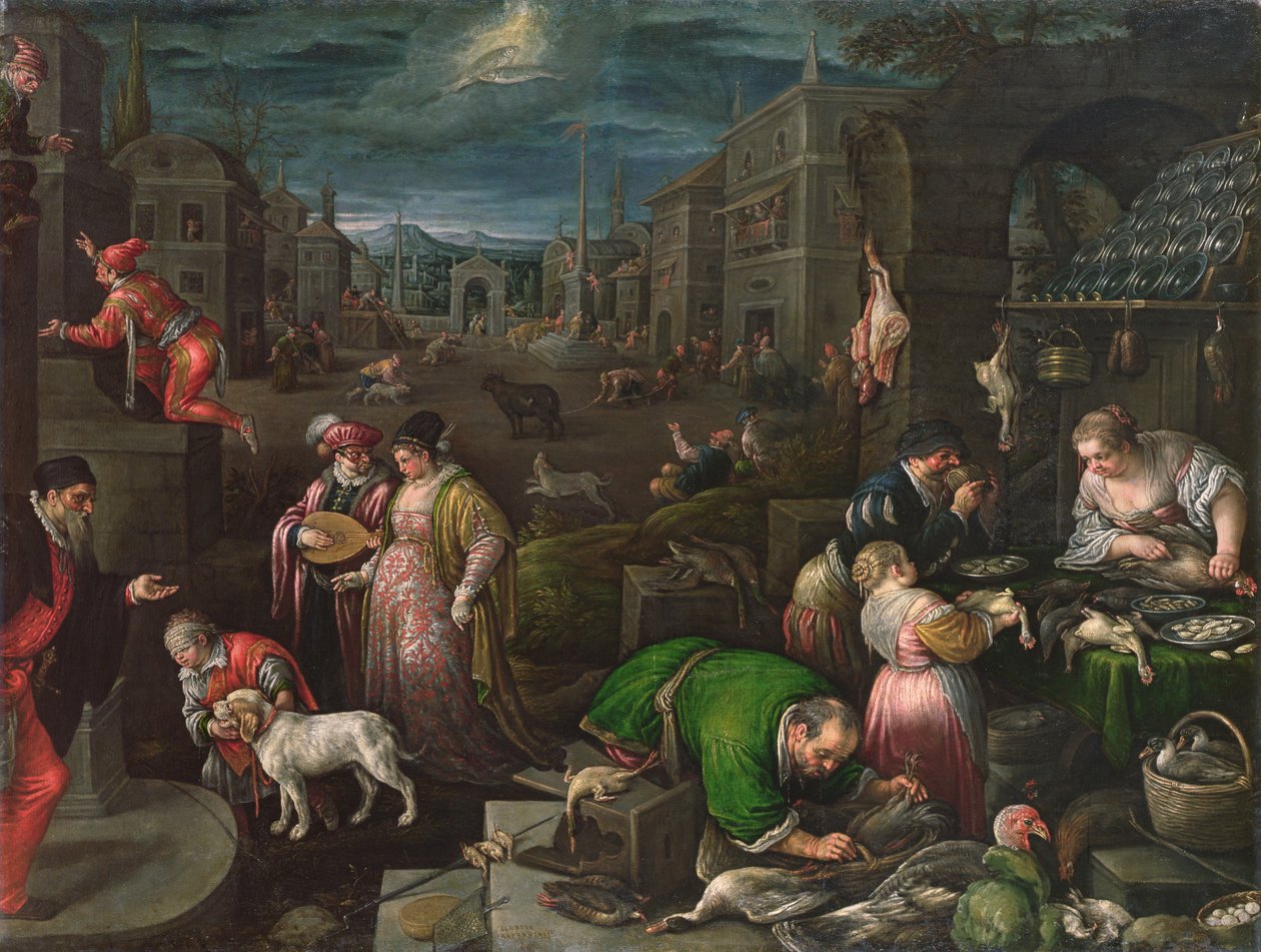 Şubat, 1595-1600, by Leandro da Ponte Bassano