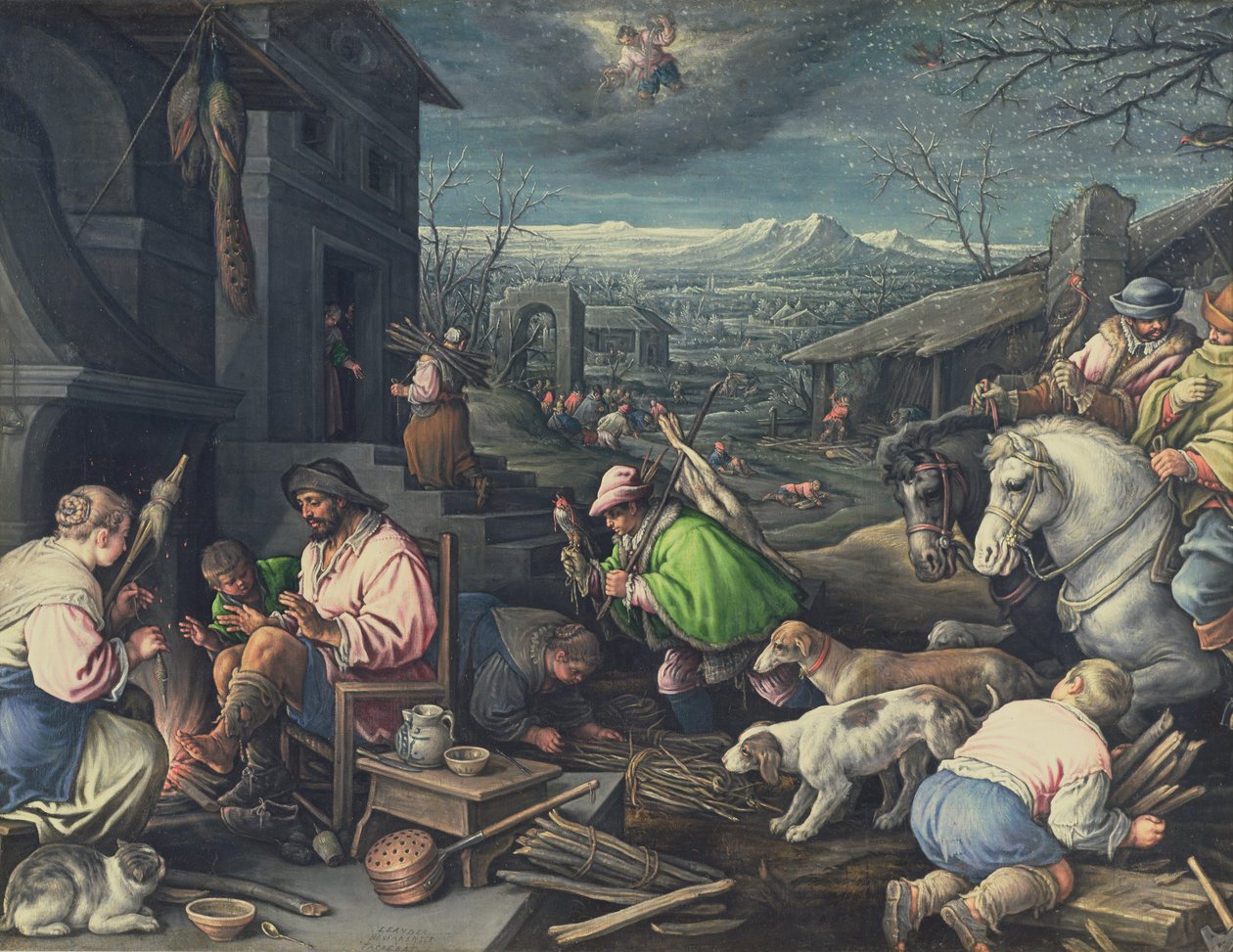 Ocak, 1595-1600 by Leandro da Ponte Bassano