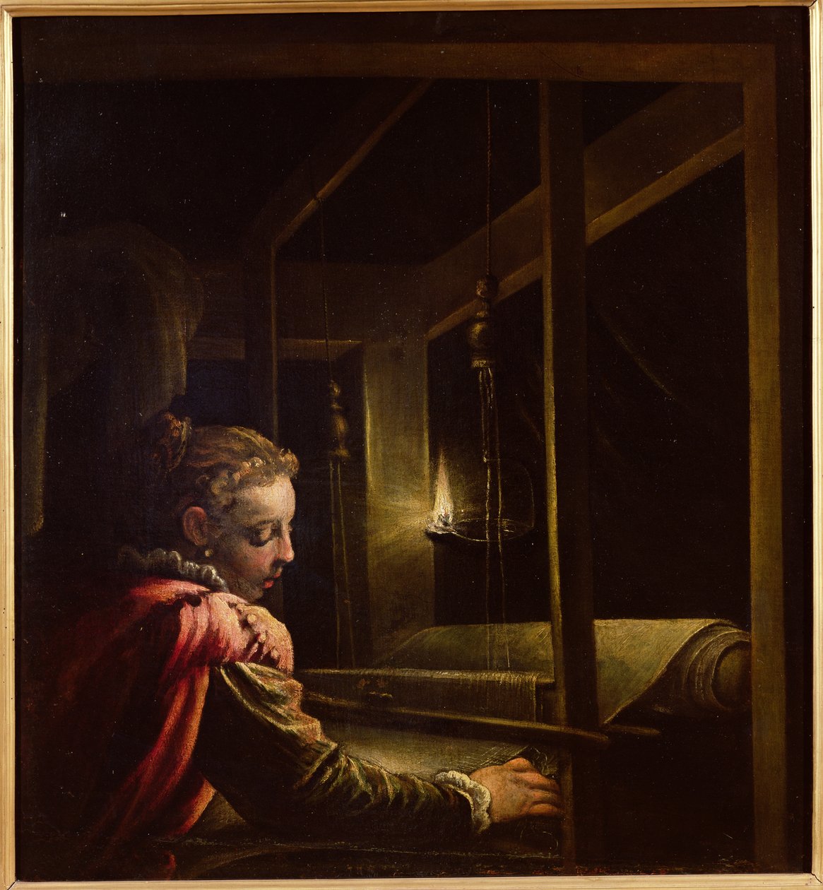 Penelope Goblenini Çözüyor by Leandro da Ponte Bassano