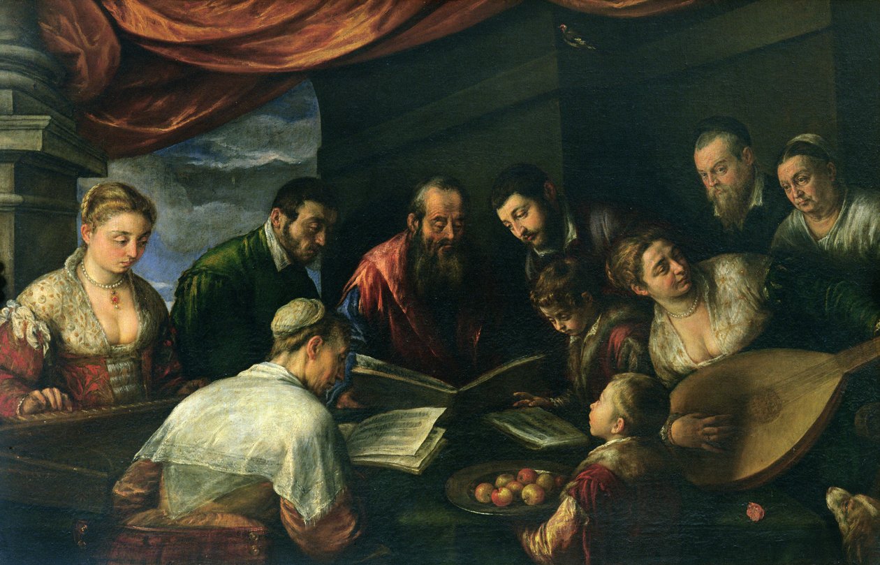 Konser, c.1590 by Leandro da Ponte Bassano