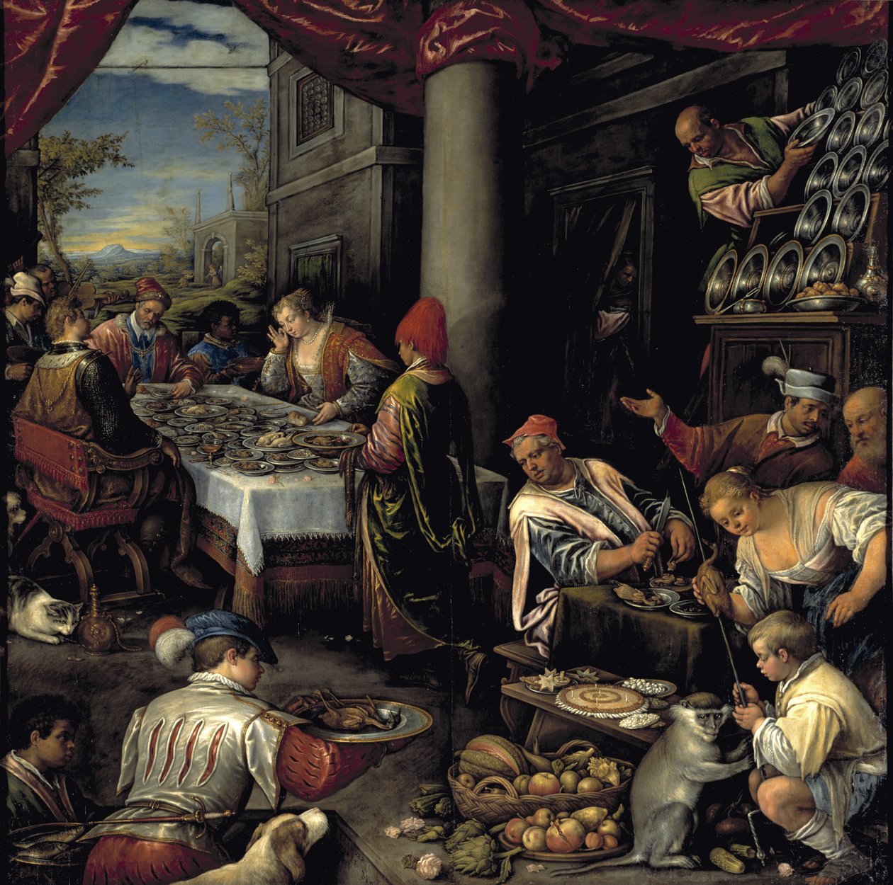 Antonius ve Kleopatra Bayramı by Leandro da Ponte Bassano
