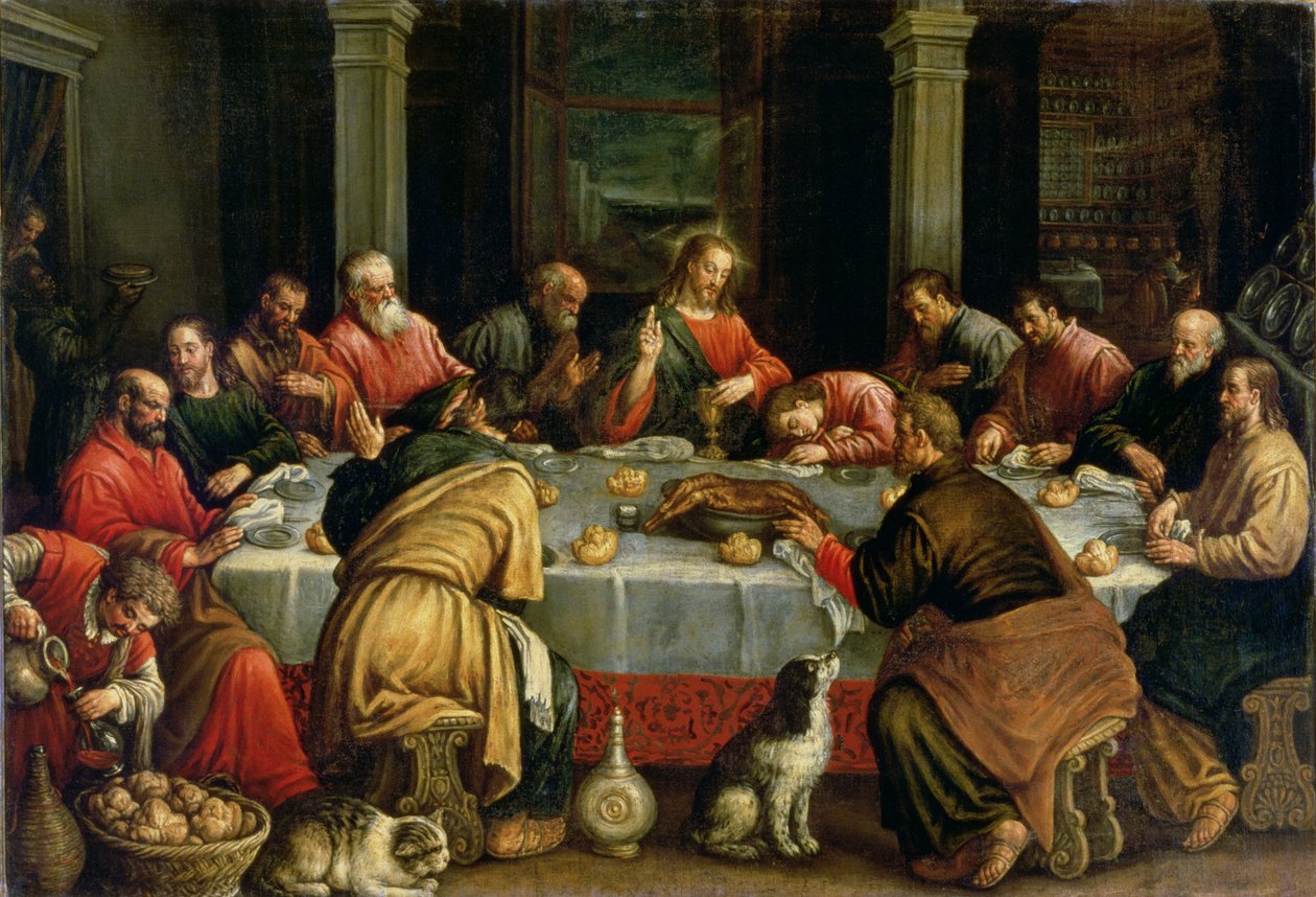 Son Akşam Yemeği by Leandro da Ponte Bassano