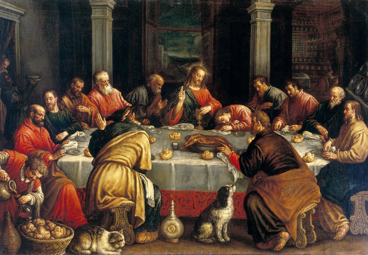 Geçen akşam yemeği by Leandro da Ponte Bassano
