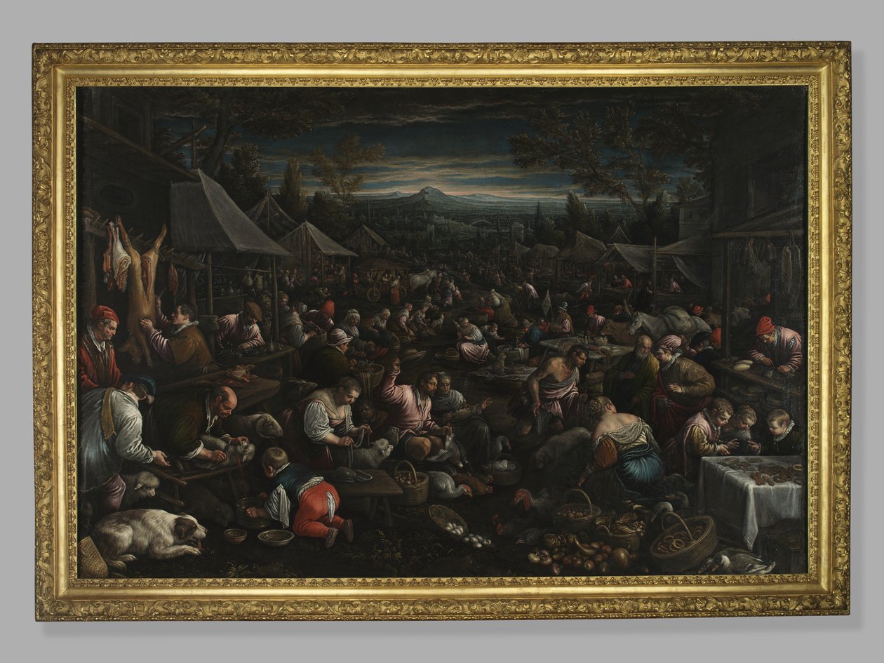Küçük Pazar, c.1580-82 by Leandro da Ponte Bassano