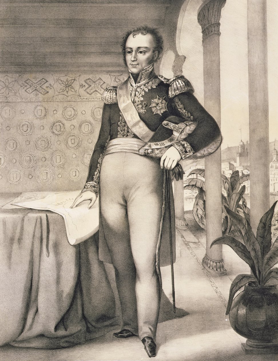 Afrika Seferi Başkomutanı Comte de Bourmont (1773-1846), 1830