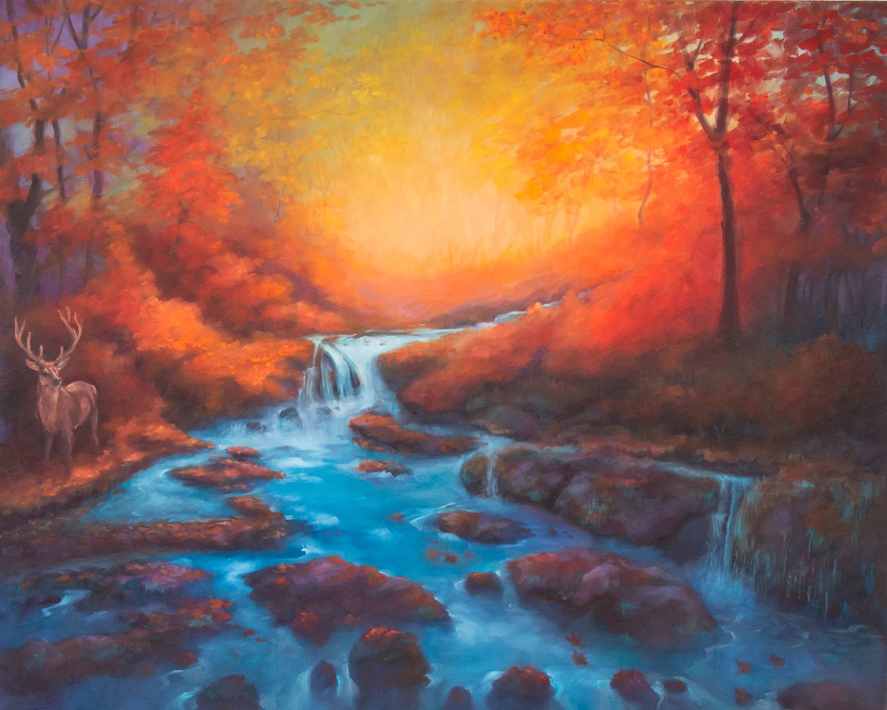 Cascade, 2017, by Lee Campbell