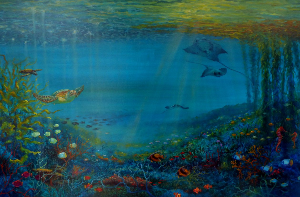 Mercan Resifi, 2018, by Lee Campbell