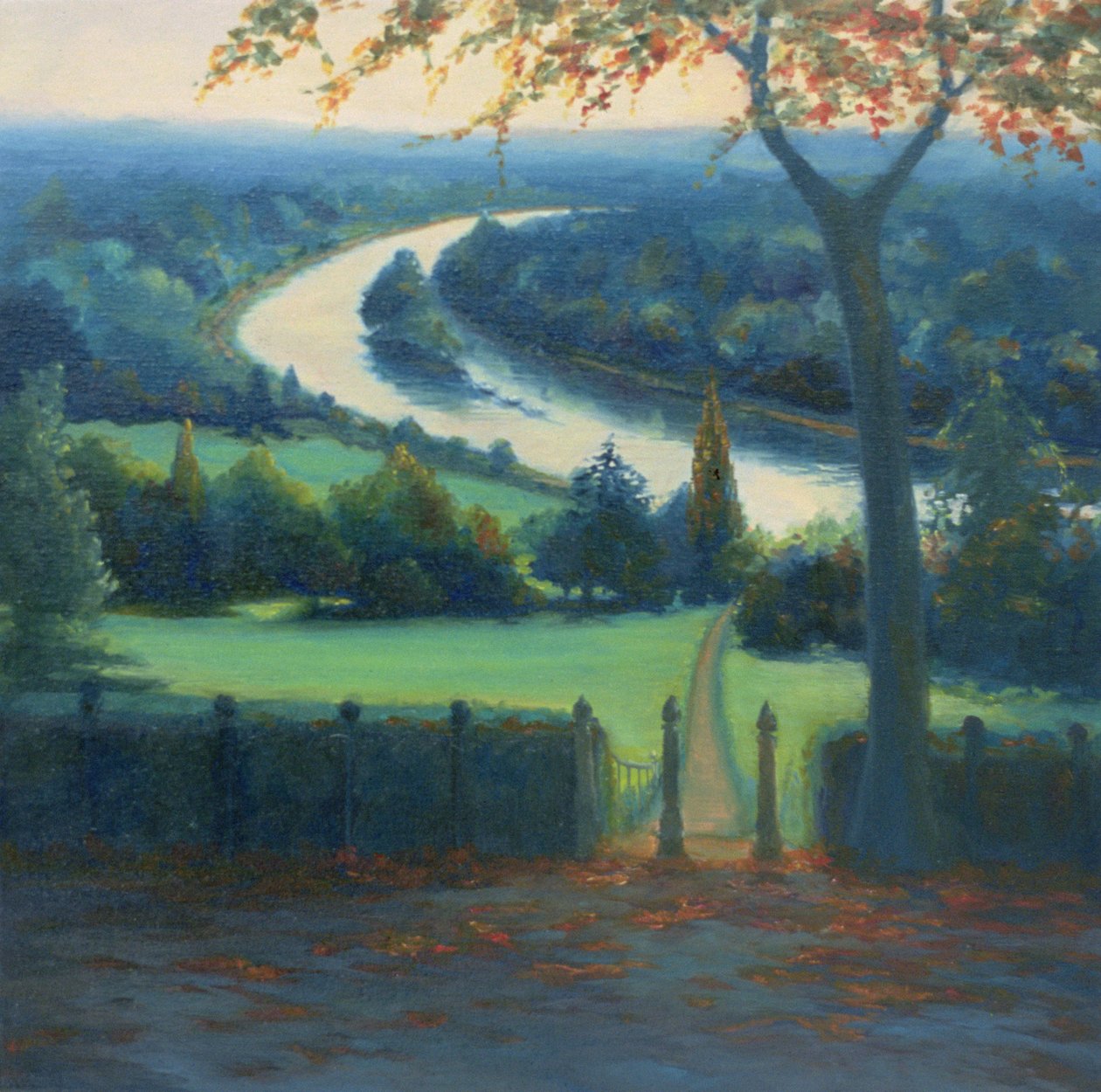 Tepeden, 2001 Petersham Çayırı by Lee Campbell