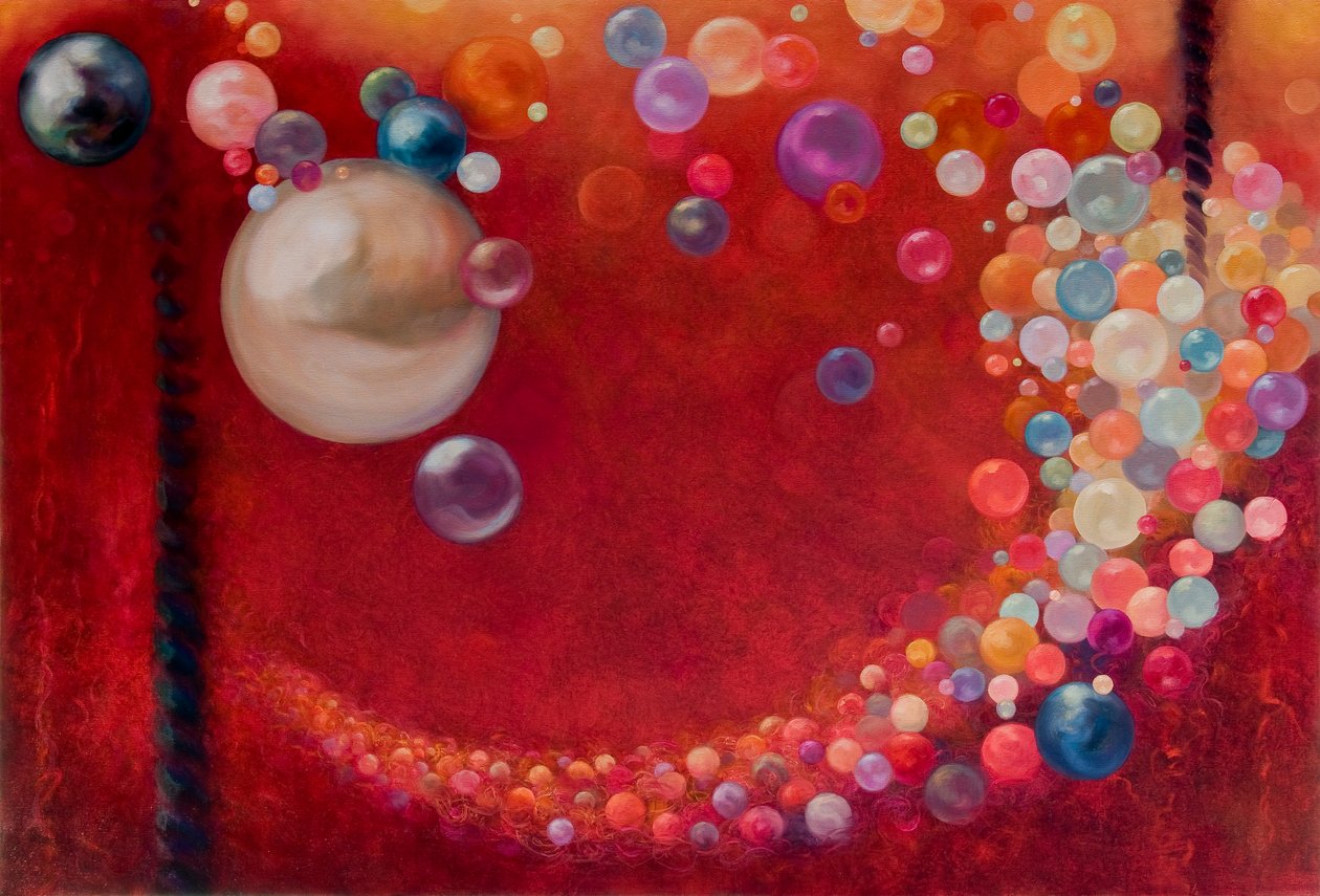 İnciler ve Kabarcıklar, 2009 by Lee Campbell