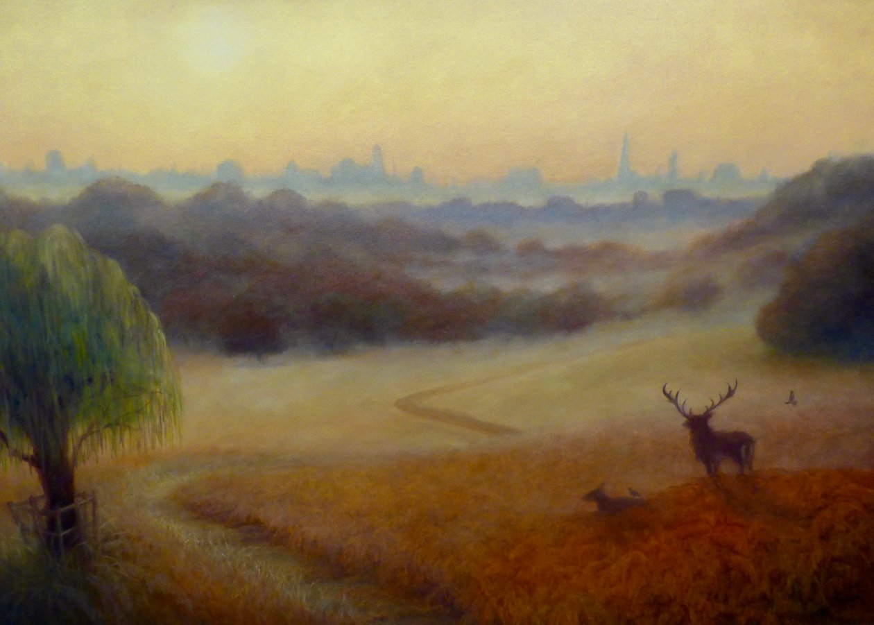 Richmond Park Sonbahar Sabahı, 2020 by Lee Campbell